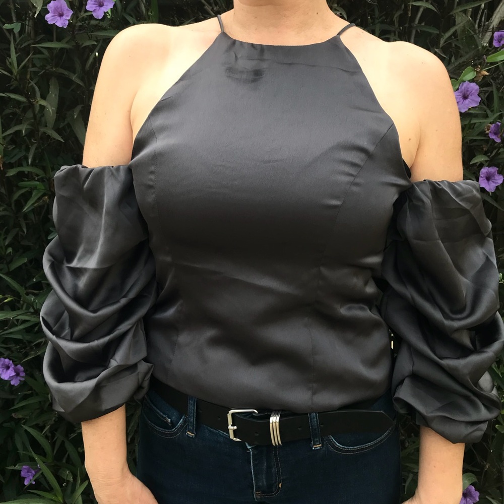 Grey blouse